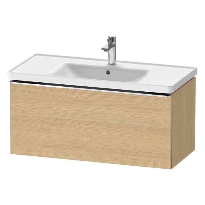 Duravit D-Neo Waschtischunterbau 98,4 x 44 cm, 1 Auszug, Griff chrom