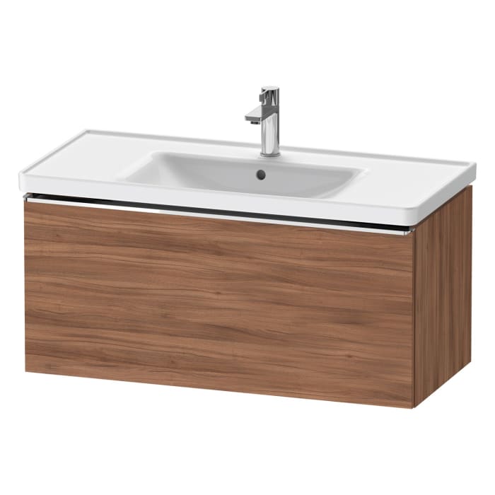 Duravit D-Neo Waschtischunterbau 98,4 x 44 cm, 1 Auszug, Griff chrom