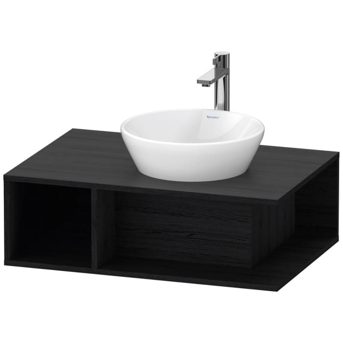 Duravit D-Neo Waschtischunterbau wandhängend, 1 offenes Fach links, 80 cm