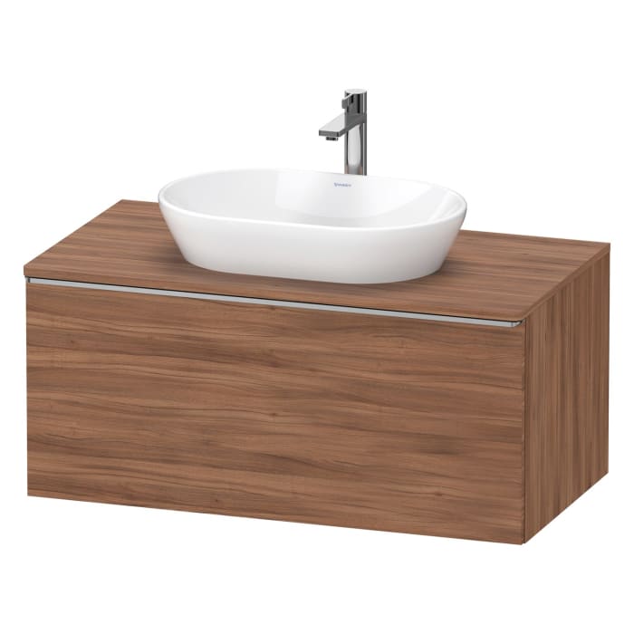 Duravit D-Neo Konsolenwaschtischunterbau 100 x 45,9 cm, 1 Auszug, Griff edelstahl gebürstet