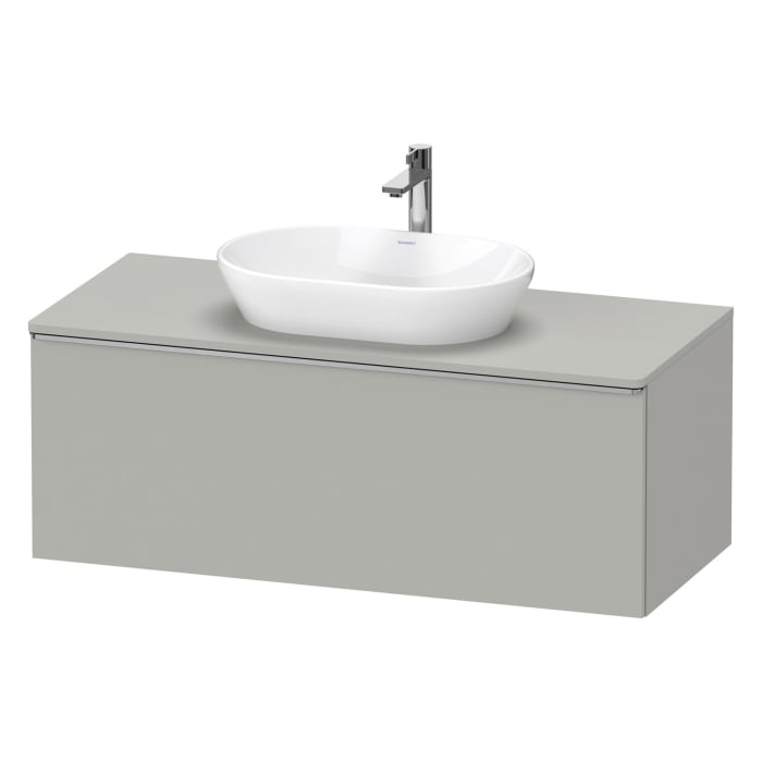 Duravit D-Neo Konsolenwaschtischunterbau 120 x 45,9 cm, 1 Auszug, Griff edelstahl gebürstet
