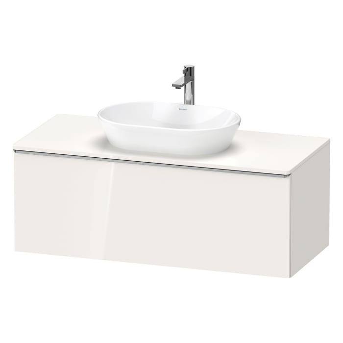 Duravit D-Neo Konsolenwaschtischunterbau 120 x 45,9 cm, 1 Auszug, Griff edelstahl gebürstet