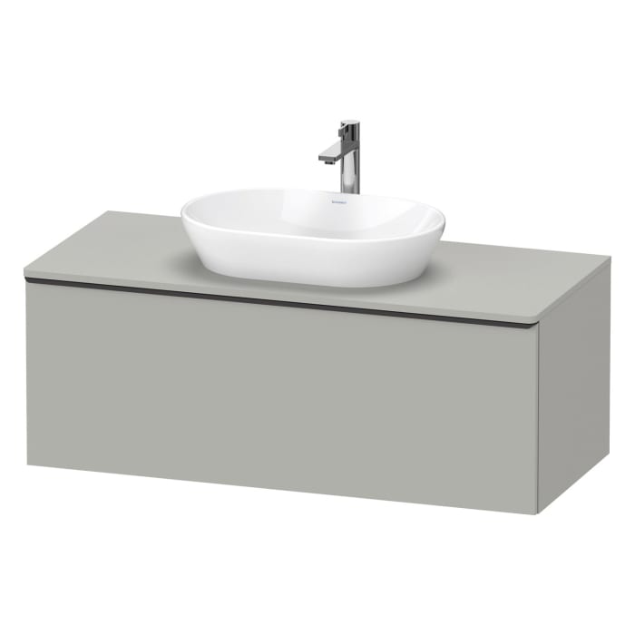 Duravit D-Neo Konsolenwaschtischunterbau 120 x 45,9 cm, 1 Auszug, Griff diamantschwarz