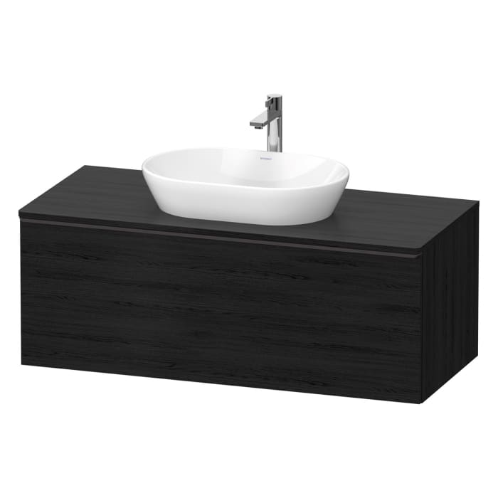 Duravit D-Neo Konsolenwaschtischunterbau 120 x 45,9 cm, 1 Auszug, Griff diamantschwarz