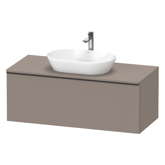 Duravit D-Neo Konsolenwaschtischunterbau 120 x 45,9 cm, 1 Auszug, Griff diamantschwarz