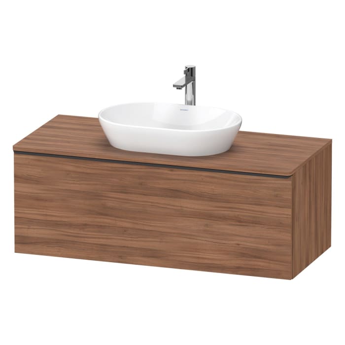 Duravit D-Neo Konsolenwaschtischunterbau 120 x 45,9 cm, 1 Auszug, Griff diamantschwarz