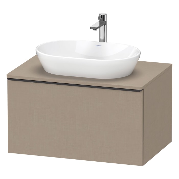 Duravit D-Neo Konsolenwaschtischunterbau 80 x 45,9 cm, 1 Auszug, Griff diamantschwarz