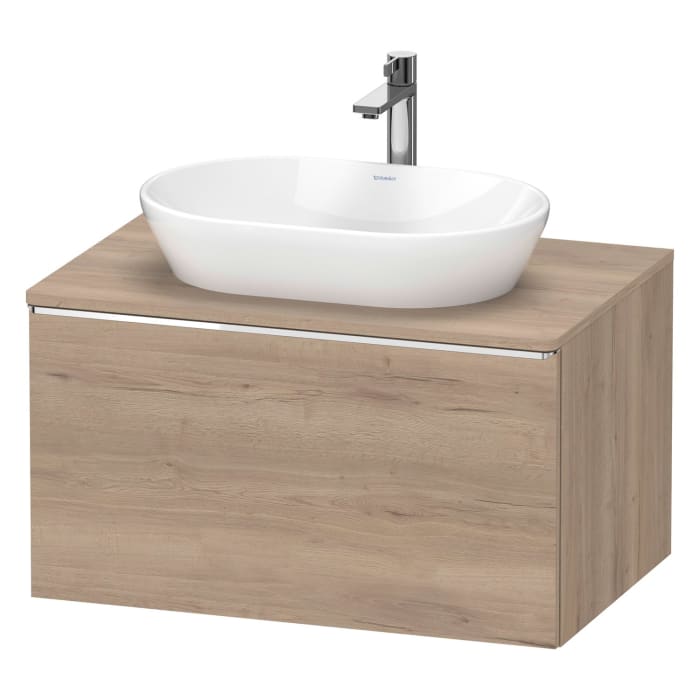 Duravit D-Neo Konsolenwaschtischunterbau 80 x 45,9 cm, 1 Auszug, Griff chrom