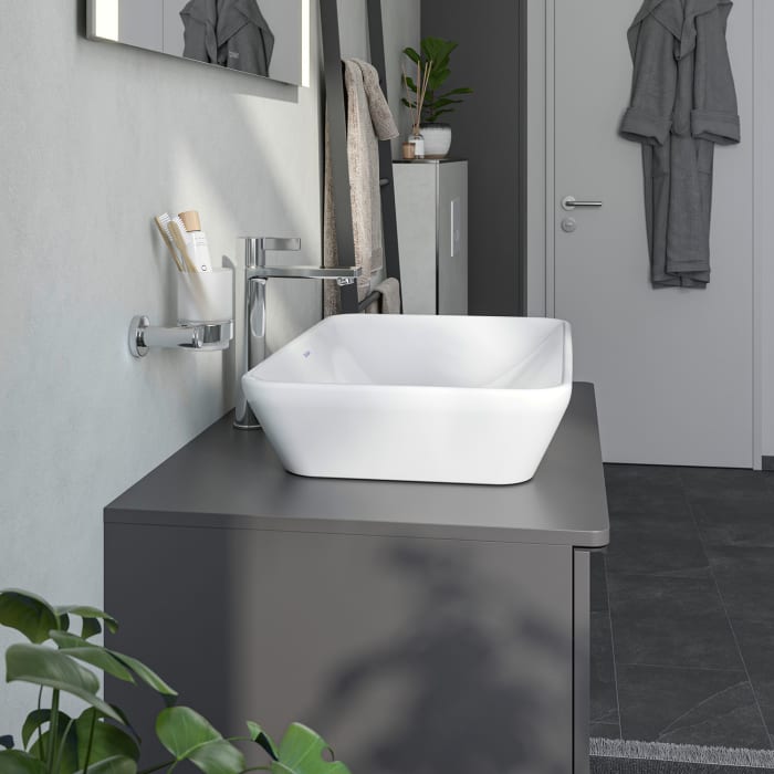 Duravit D-Neo Aufsatzbecken 60 cm, ohne Hahnloch, ohne Überlauf