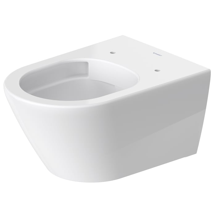 Duravit D-Neo Wand-WC Rimless, Tiefspüler, mit Durafix