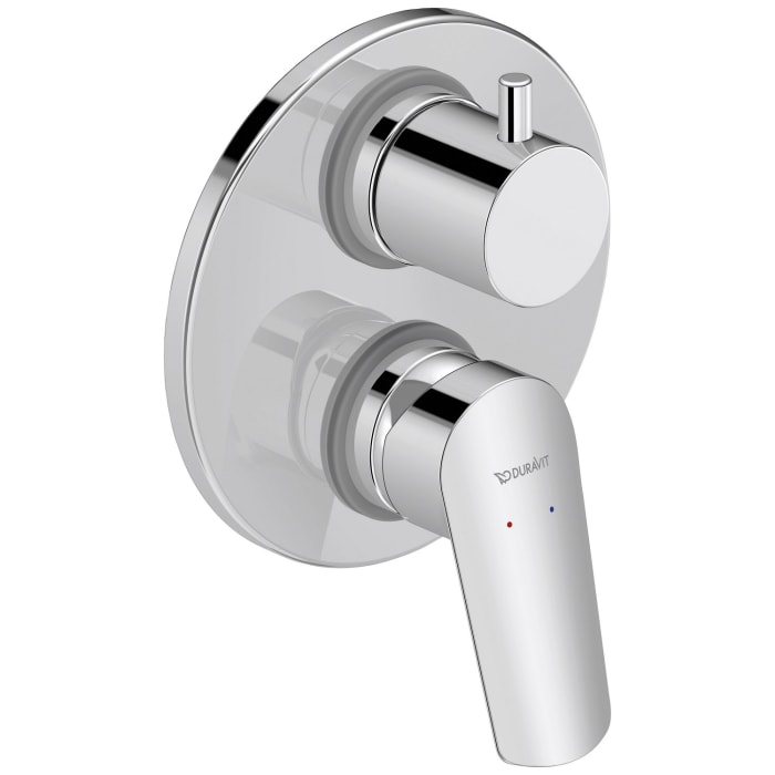 Duravit No. 1 Einhebel-Wannenmischer Unterputz mit Grundkörper