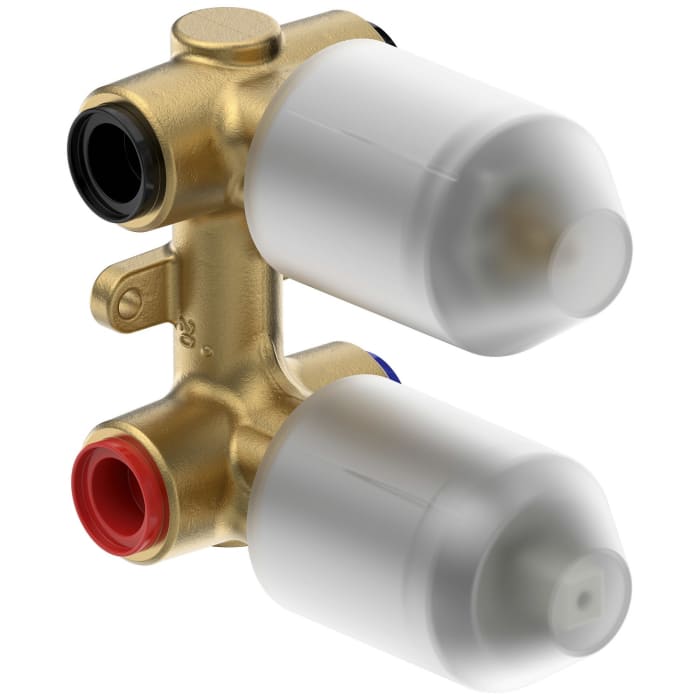 Duravit No. 1 Einhebel-Wannenmischer Unterputz mit Grundkörper