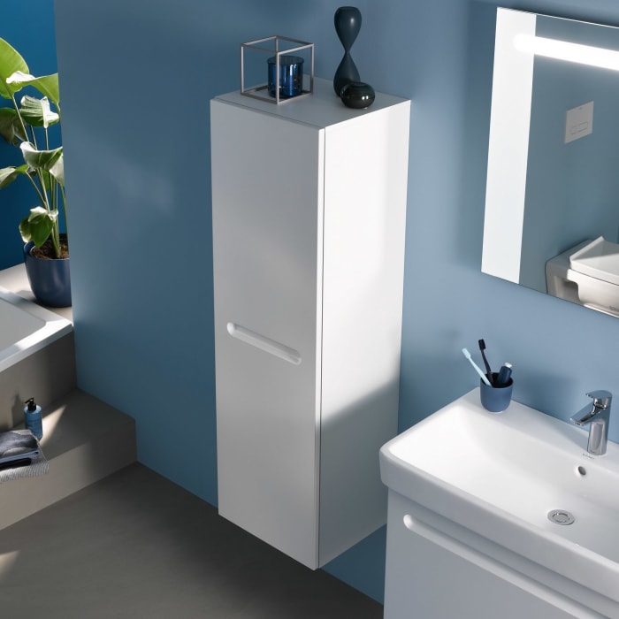 Duravit No. 1 Halbhochschrank 40 cm, 1 Tür links