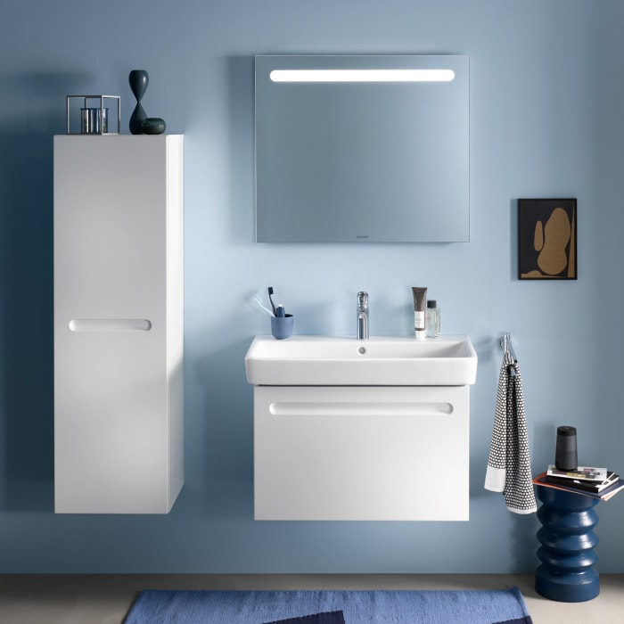 Duravit No. 1 Halbhochschrank 40 cm, 1 Tür links