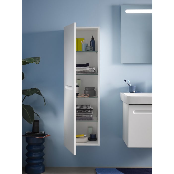 Duravit No. 1 Halbhochschrank 40 cm, 1 Tür links