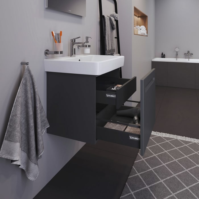 Duravit No. 1 Waschtischunterbau 54 cm, 1 Auszug und 1 Innenauszug