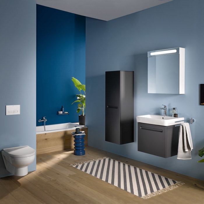 Duravit No. 1 Waschtischunterbau 54 cm, 1 Auszug und 1 Innenauszug