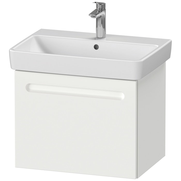 Duravit No. 1 Waschtischunterbau 59 cm, 1 Auszug und 1 Innenauszug