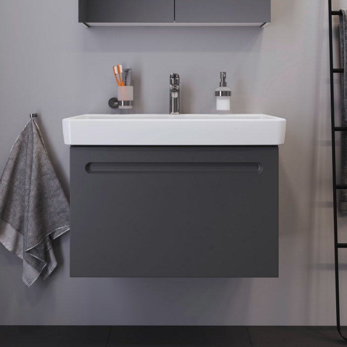 Duravit No. 1 Waschtischunterbau 59 cm, 1 Auszug und 1 Innenauszug