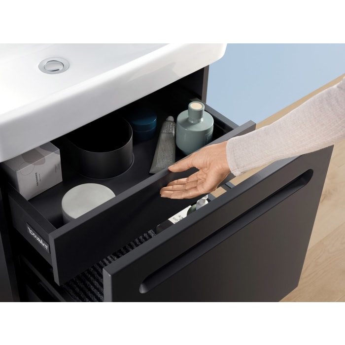 Duravit No. 1 Waschtischunterbau 94 cm, 1 Auszug und 1 Innenauszug