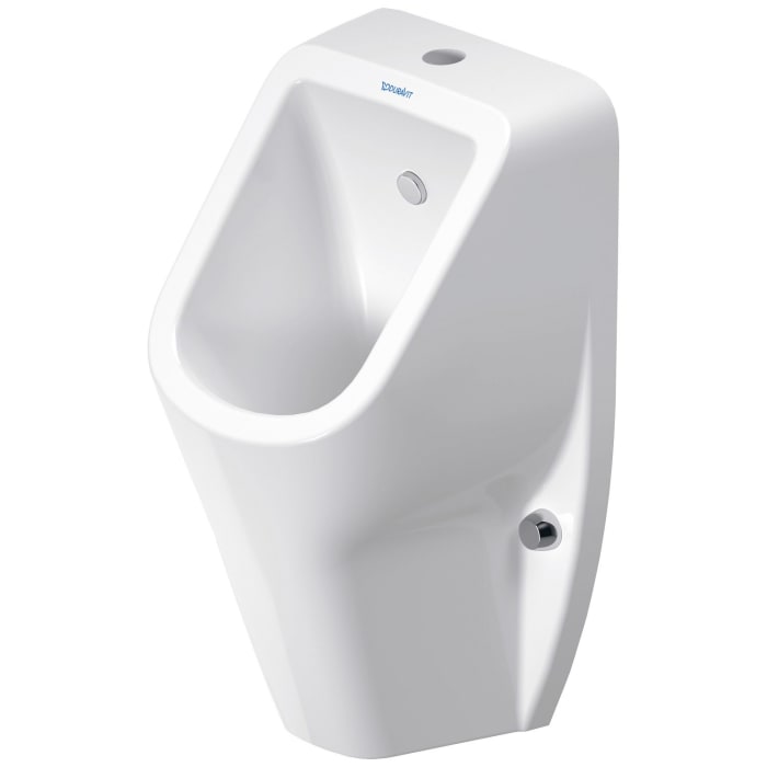 Duravit No. 1 Urinal, Rimless, ohne Fliege, Zulauf von oben