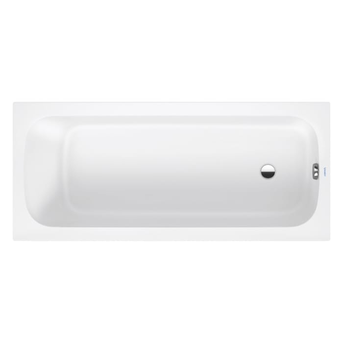 Duravit Qatego Rechteck-Badewanne 160 x 70 cm, Einbauversion