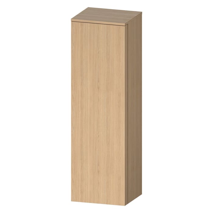 Duravit Qatego Halbhochschrank 40 x 132 cm, 1 Tür Anschlag rechts