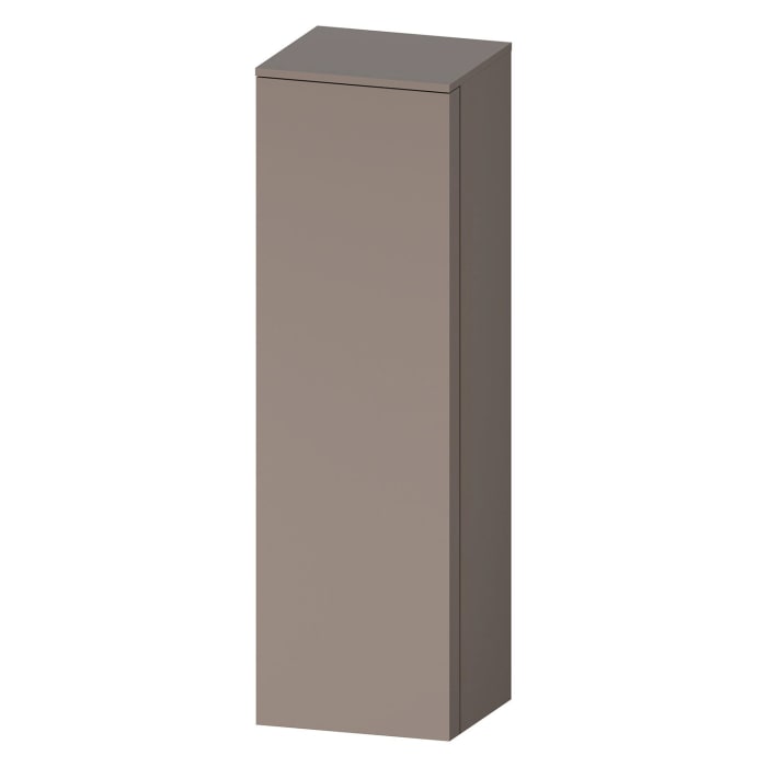 Duravit Qatego Halbhochschrank 40 x 132 cm, 1 Tür Anschlag rechts