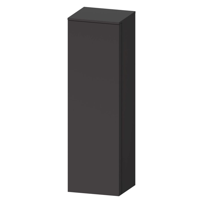 Duravit Qatego Halbhochschrank 40 x 132 cm, 1 Tür Anschlag rechts