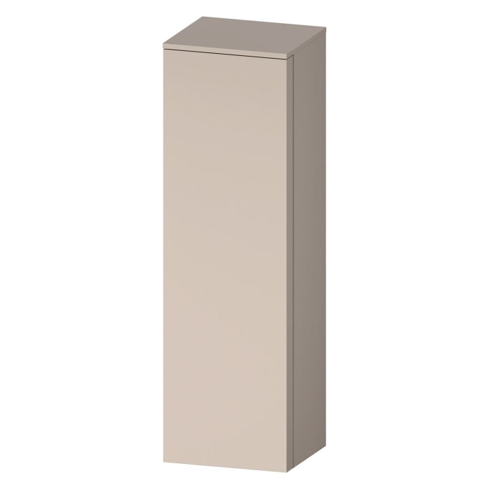 Duravit Qatego Halbhochschrank 40 x 132 cm, 1 Tür Anschlag rechts