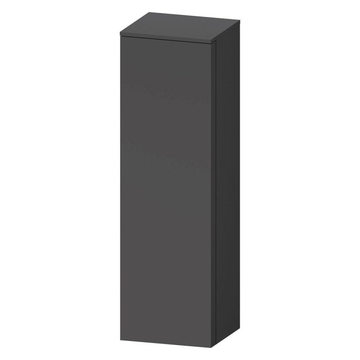 Duravit Qatego Halbhochschrank 40 x 132 cm, 1 Tür Anschlag rechts