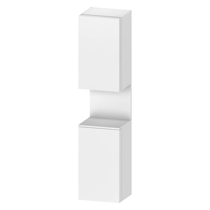 Duravit Qatego Hochschrank 40 x 176 cm, 2 Türen Anschlag links, mit LED Beleuchtung