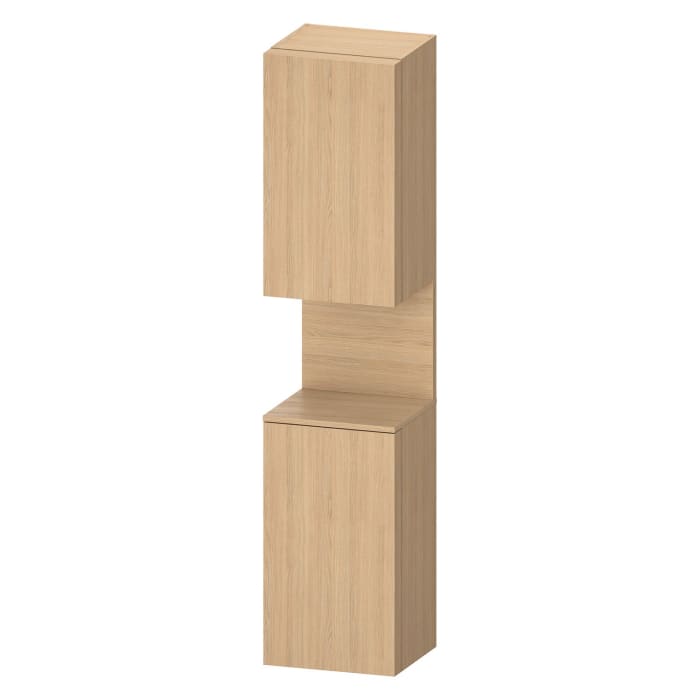 Duravit Qatego Hochschrank 40 x 176 cm, 2 Türen Anschlag rechts, mit LED Beleuchtung