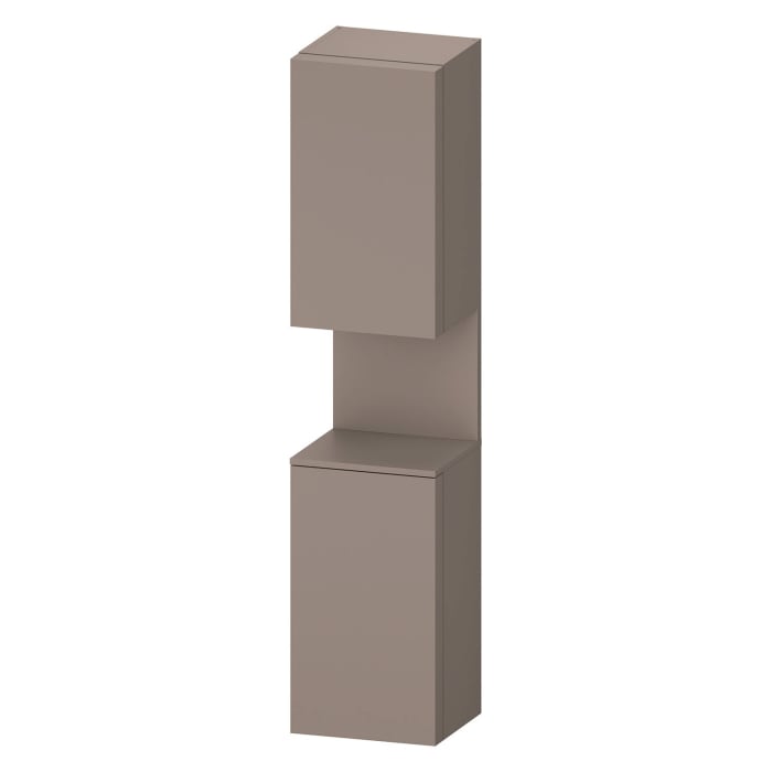 Duravit Qatego Hochschrank 40 x 176 cm, 2 Türen Anschlag rechts, mit LED Beleuchtung
