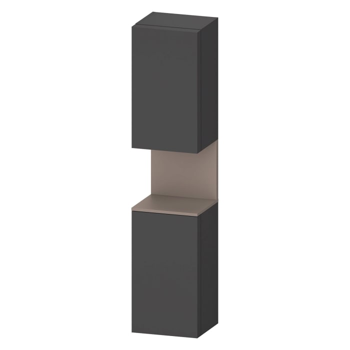 Duravit Qatego Hochschrank 40 x 176 cm, 2 Türen Anschlag rechts, mit LED Beleuchtung