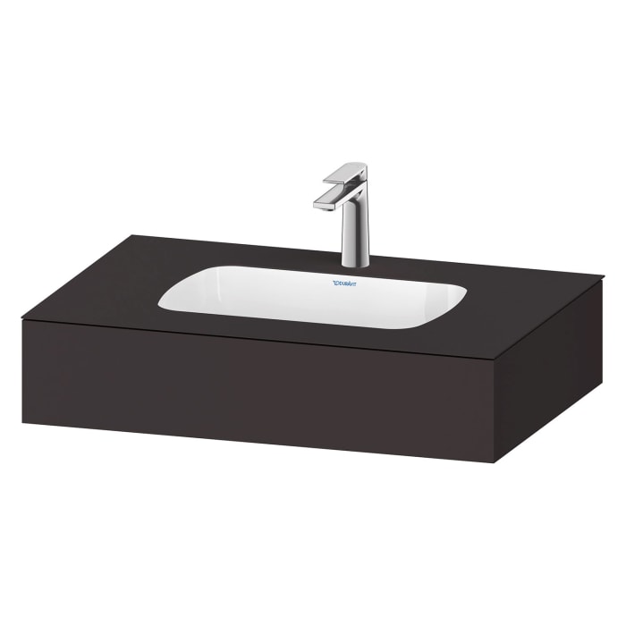 Duravit Qatego Einbauwaschtisch mit Konsole 80 x 55 cm