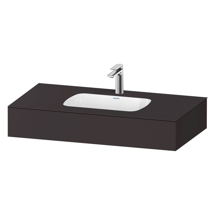 Duravit Qatego Einbauwaschtisch mit Konsole 100 x 55 cm