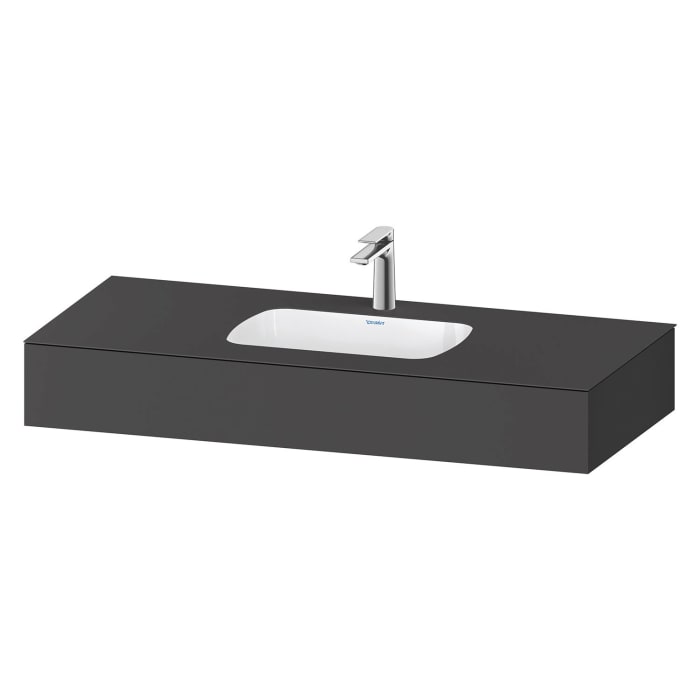 Duravit Qatego Einbauwaschtisch mit Konsole 120 x 55 cm