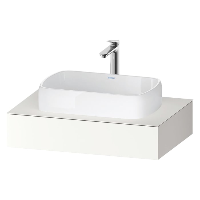 Duravit Qatego Konsolen mit Ausschnitt mittig 80 x 55 cm