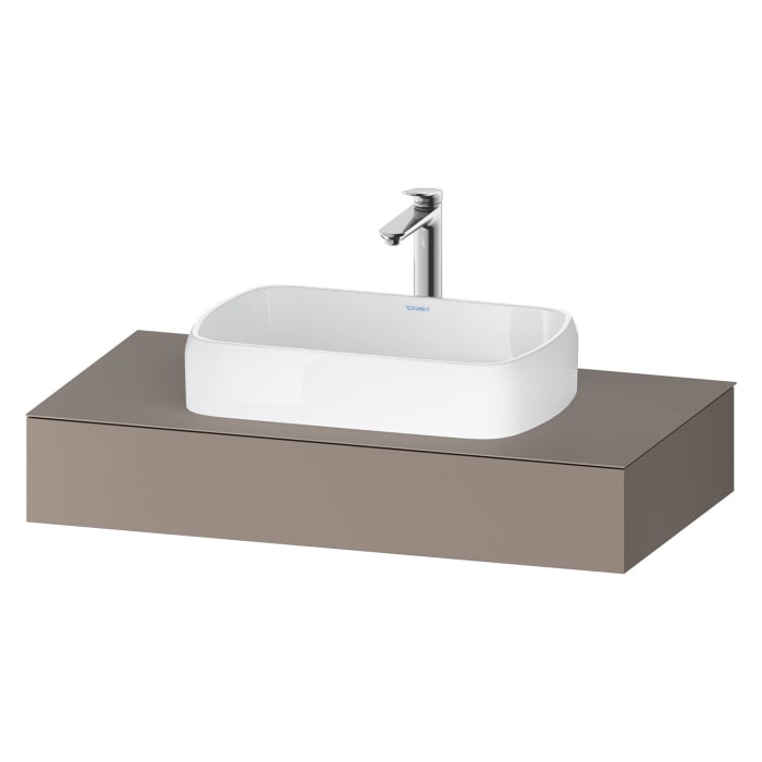 Duravit Qatego Konsolen mit Ausschnitt mittig 100 x 55 cm