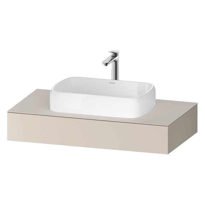 Duravit Qatego Konsolen mit Ausschnitt mittig 100 x 55 cm