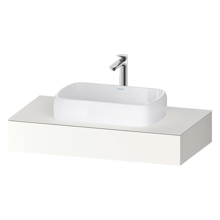 Duravit Qatego Konsolen mit Ausschnitt mittig 100 x 55 cm