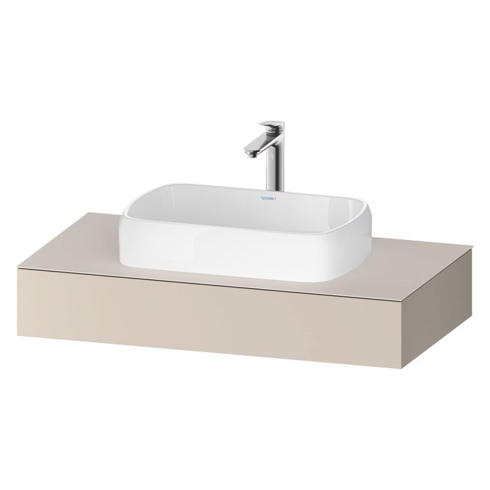 Duravit Qatego Konsolen mit Ausschnitt mittig 100 x 55 cm