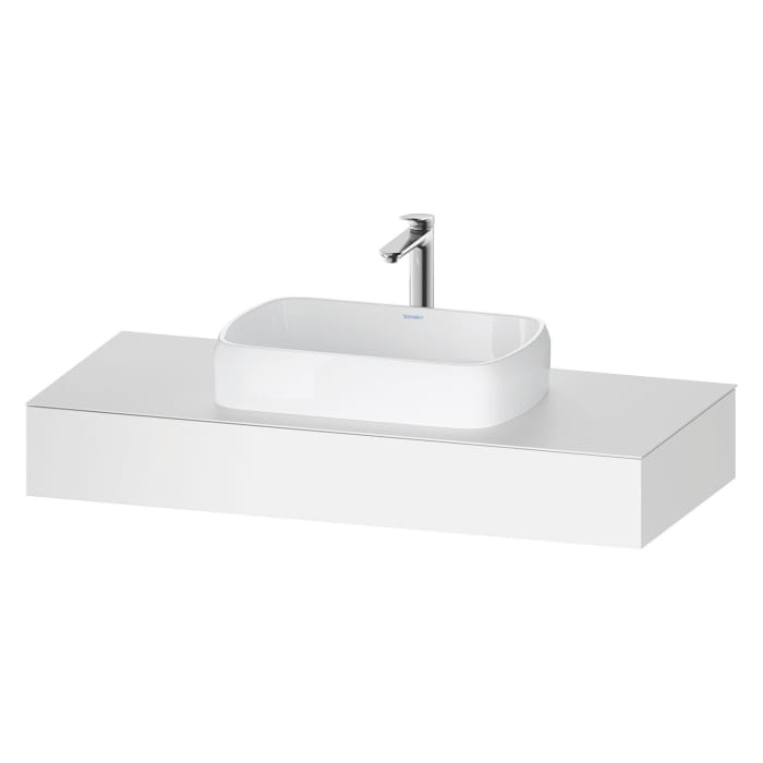 Duravit Qatego Konsolen mit Ausschnitt mittig 120 x 55 cm