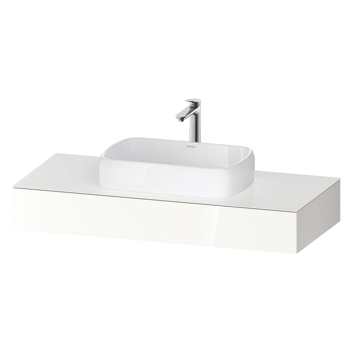 Duravit Qatego Konsolen mit Ausschnitt mittig 120 x 55 cm