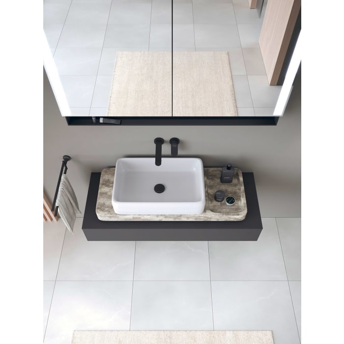 Duravit Qatego Konsolen mit einem Ausschnitt 120 x 48 cm