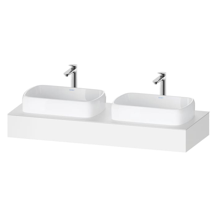Duravit Qatego Konsolen mit zwei Ausschnitten 140 x 55 cm