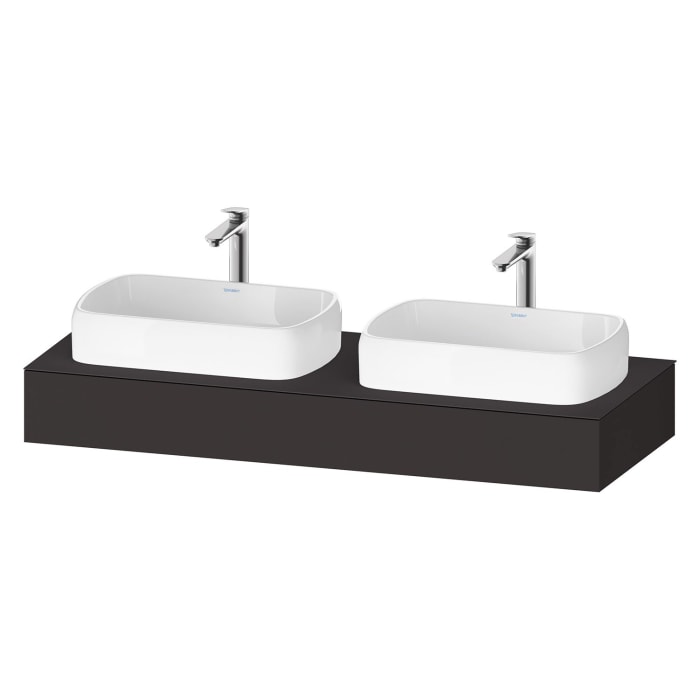 Duravit Qatego Konsolen mit zwei Ausschnitten 140 x 55 cm
