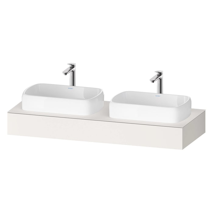 Duravit Qatego Konsolen mit zwei Ausschnitten 140 x 55 cm