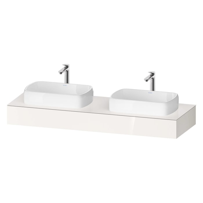 Duravit Qatego Konsolen mit zwei Ausschnitten 160 x 55 cm